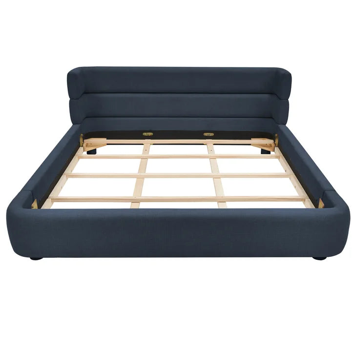 Ebba Upholstered King Platform Bed