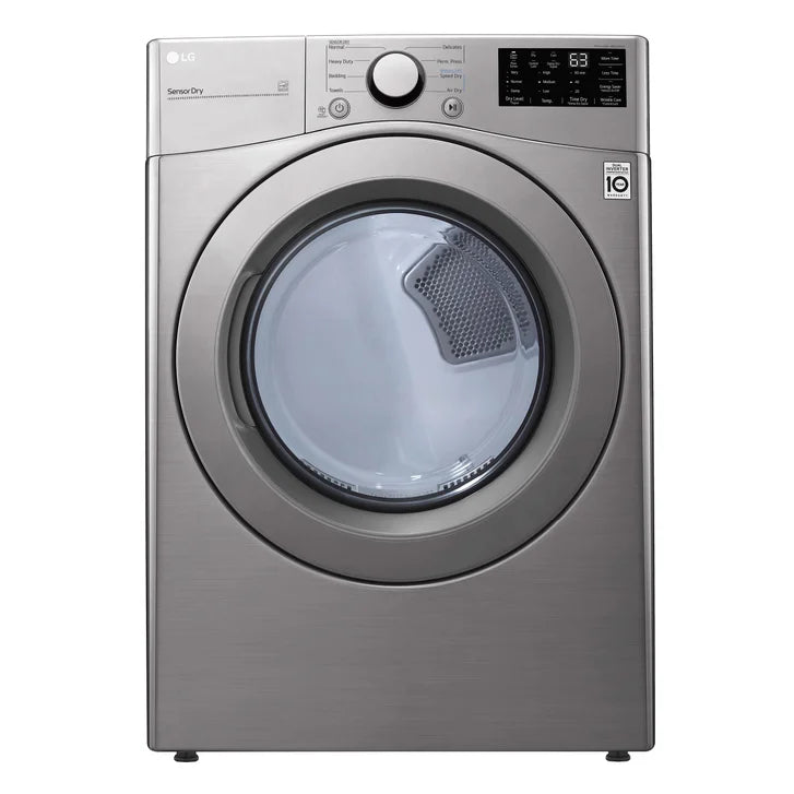 LG Laundry Bundle 5.2 cu ft. Front Load Washer and 7.4 cu ft. Electric Dryer with Storage Pedestal