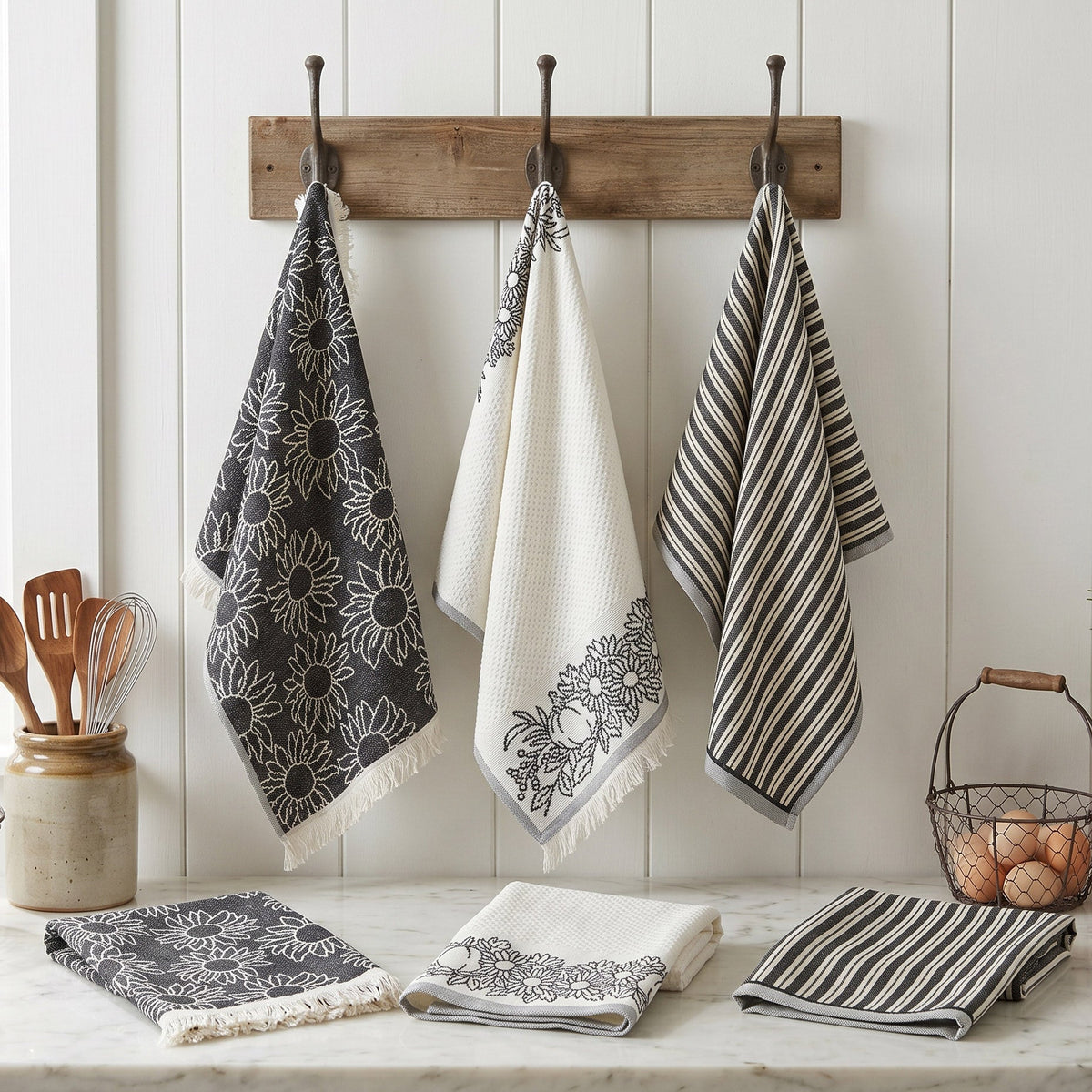 Made in Portugal - Pack of 6 Kitchen Towels