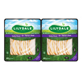 Lilydale Sliced Turkey Breast, 2 × 400 g