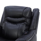 Gilman Creek Top-grain Leather Power Recliner with Power Headrest