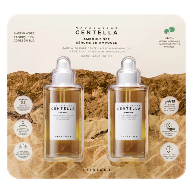 Skin1004 Madagascar Centella Ampoule, 2 x 120 mL F2