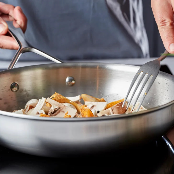 Demeyere Essential 5 Stainless Steel Skillet, 28 cm (11 in.)