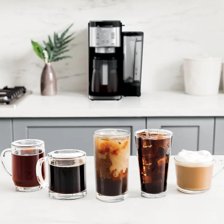Ninja DualBrew Grounds & K-Cup Pods Hot and Iced 14-Cup Coffee Maker with Rapid Cold Brew