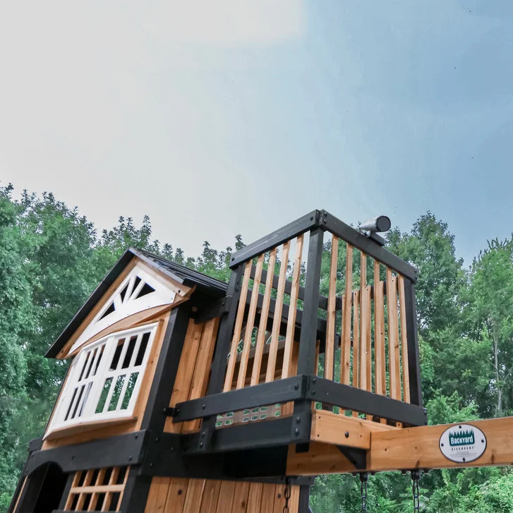Backyard Discovery Magnolia Falls All Cedar Swing Set