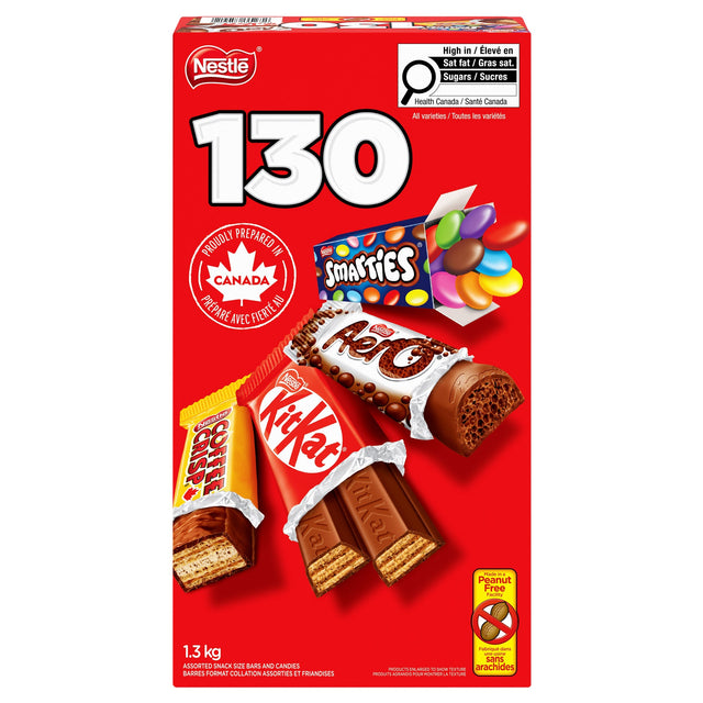 Nestlé Assorted Mini Bars and Candies, 1.3 kg R9