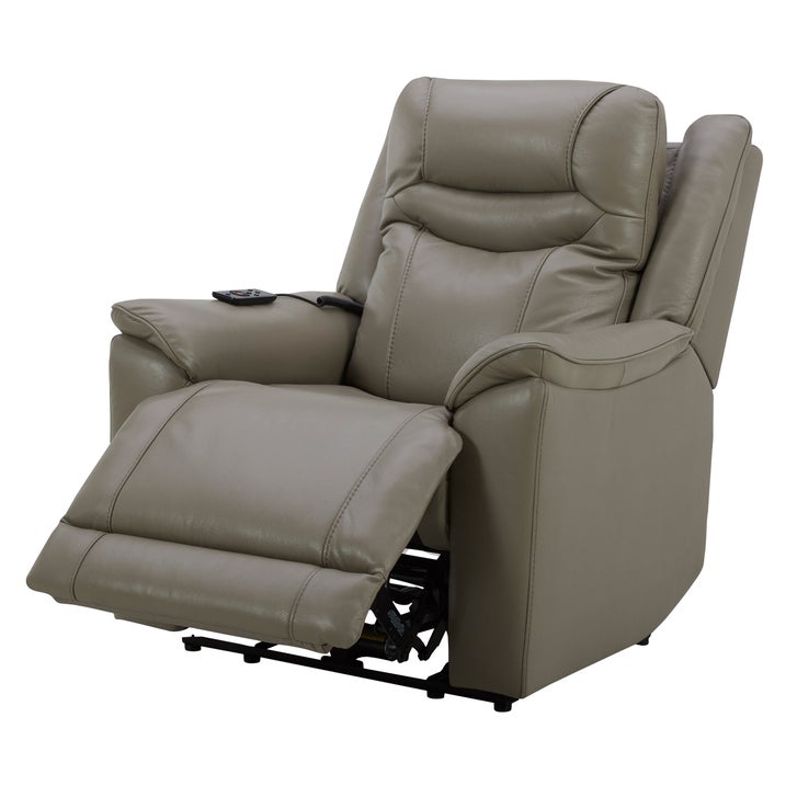 Gilman Creek Top-grain Leather Power Recliner with Power Headrest