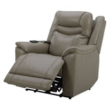 Gilman Creek Top-grain Leather Power Recliner with Power Headrest