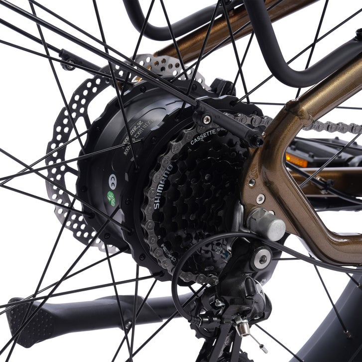 CCM Nahanni 1 Fat Tire 500W E-Bike with 89 km Max Range