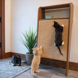 4 Cats & Dogs Wesley Wall-Mounted Cat Scratcher with Shelf