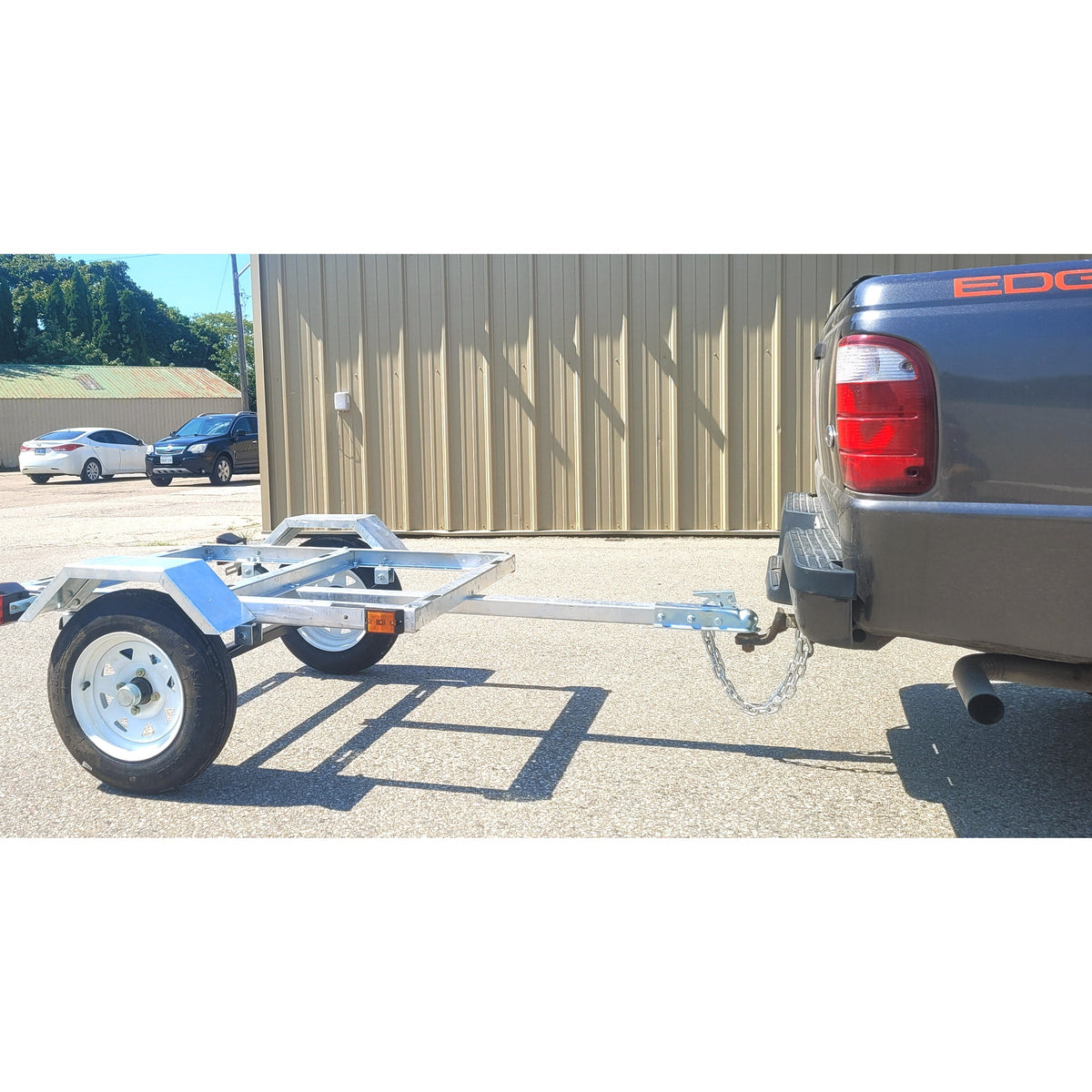 Freedom 3 ft. x 4 ft. Single-axle Small Utility Galvanized Trailer Kit