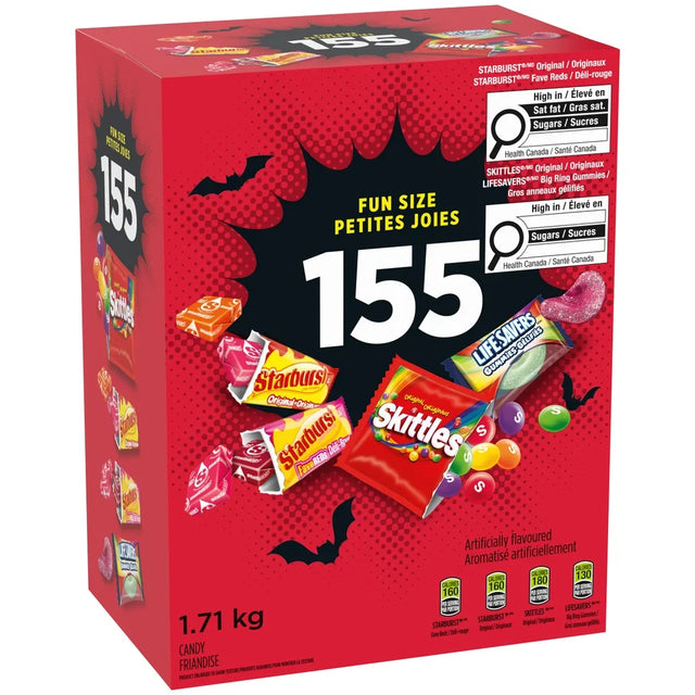 Skittles, Starburst and LifeSavers - Assorted Candy, 1.71 kg D8