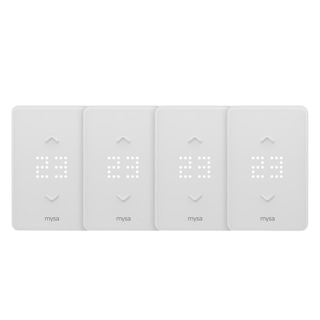 Mysa Smart Thermostat LITE for Electric Baseboard Heaters - 4 Pack D5