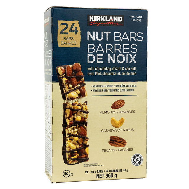 Kirkland Signature Nut Bars, 960 g M7