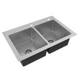 American Standard Raviv 32-Inch Stainless Steel Kitchen Sink With Pull-down Faucet