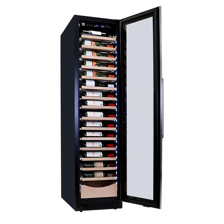 Kenmore Elite 18 in. 112 Bottle Built-In or Freestanding Single Zone Wine Cellar