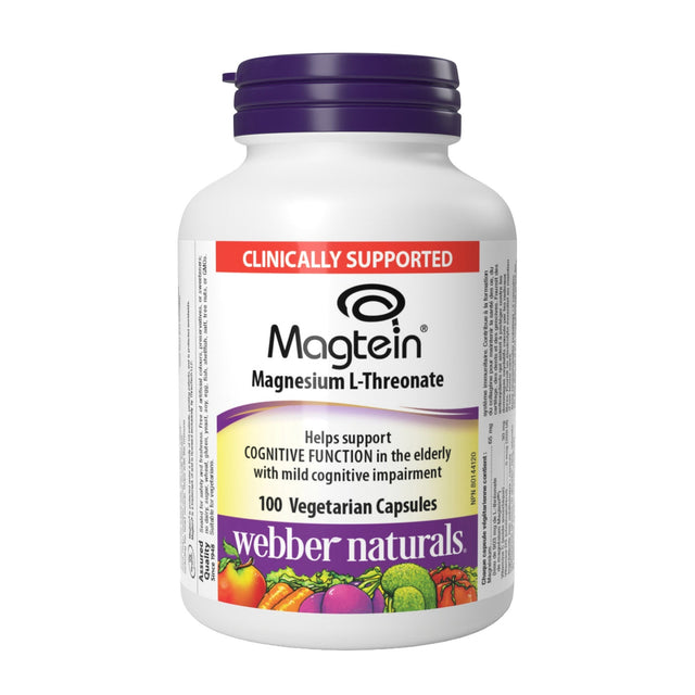 Magtein Magnesium L-Threonate 100 Vcaps P3