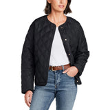 Weatherproof Women's Collarless Quilted Jacket
