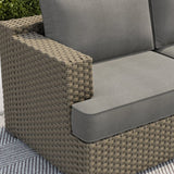 Niko Heritage 5-piece Patio Sectional Conversation Set