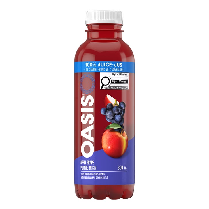 Oasis Apple Grape Juice, 24 x 300 ml