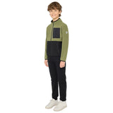 Miles The Label Boys' and Girls' Full Zip Sweater With Side Pockets