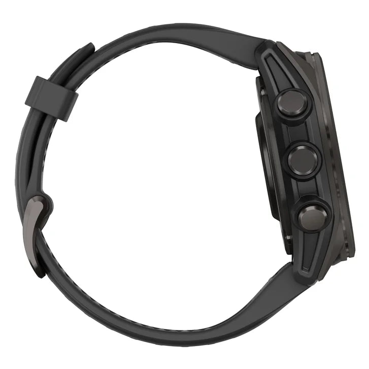 Garmin Fenix 8 Smartwatch 43mm, includes USB-C and USB-A Charging Cables