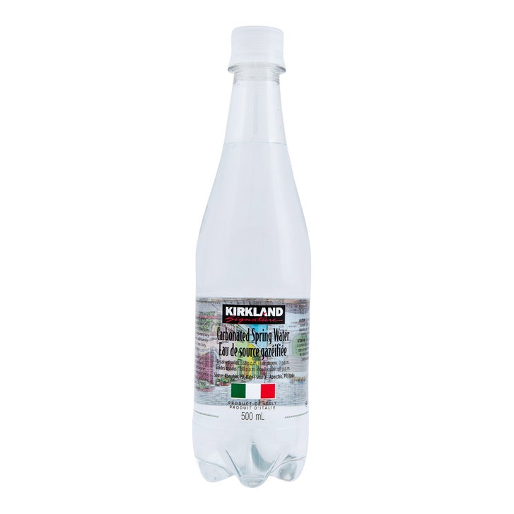 Kirkland Signature Carbonated Spring Water, 24 x 500 mL