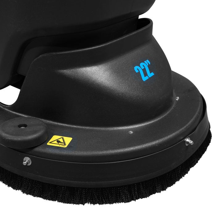 Johnny Vac Autoscrubber with Traction - 22" Cleaning Path - with Battery and Charger