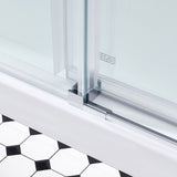 OVE Decors Kelsey 48 in. Sliding Glass Shower Door with Hardware