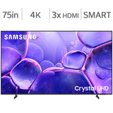Samsung 75" Class - U8000F Series - 4K UHD LED TV