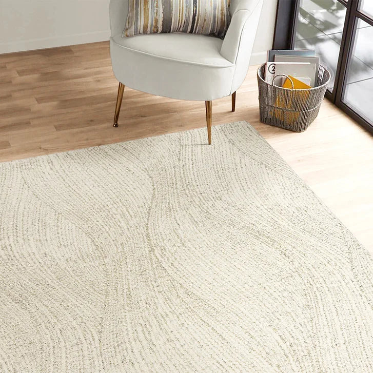 Gertmenian Foxwood Collection Conner Cream Indoor Area Rug