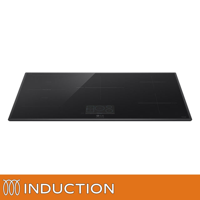 LG STUDIO 36 in Induction Cooktop with 5 Burners and Flex Cooking Zone K4