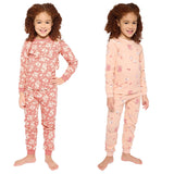 Pekkle Kids Organic Cotton 4-piece Pajama Set