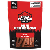 Great Canadian Meat Mini Pepperoni Sticks, Variety Pack, 5 × 225 g