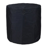 Real Flame Aegean Steel 24 in. Round Patio Fire Table