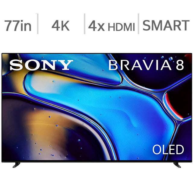 Sony 77" Class - BRAVIA 8 Series - 4K UHD OLED TV B6