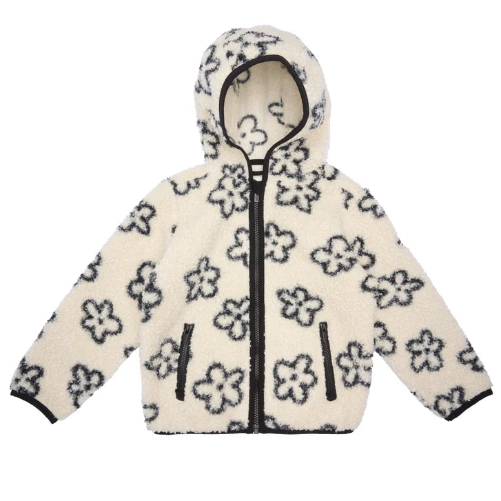 Miles The Label Boys' and Girls' Full Zip Sweater With Side Pockets