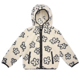 Miles The Label Boys' and Girls' Full Zip Sweater With Side Pockets