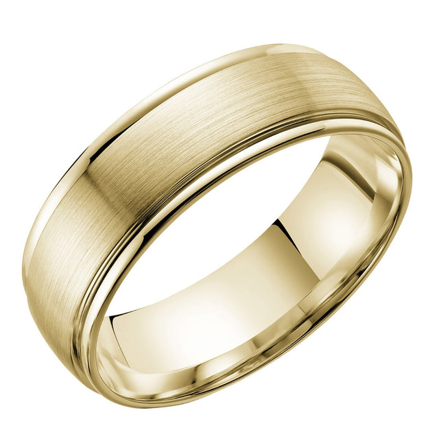 Classic Yellow Gold Unisex Band C6