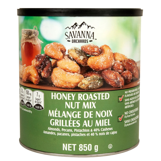Savanna Orchards Honey Roasted Nut Mix, 850 g B4