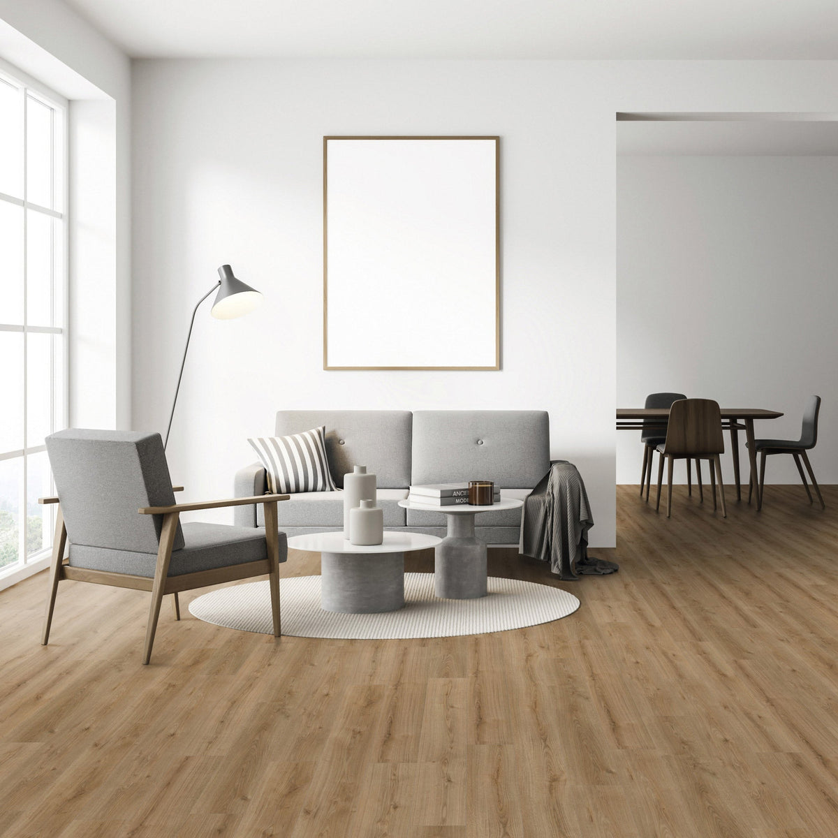 Quickstyle Premium 14MM Thick 7.68 in. X 47.32 in. Waterproof AC5 Laminate Flooring (17.66 sq. ft.)