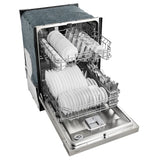Midea 24 in. Built-in Dishwasher with Hybrid Stainless Steel Tub