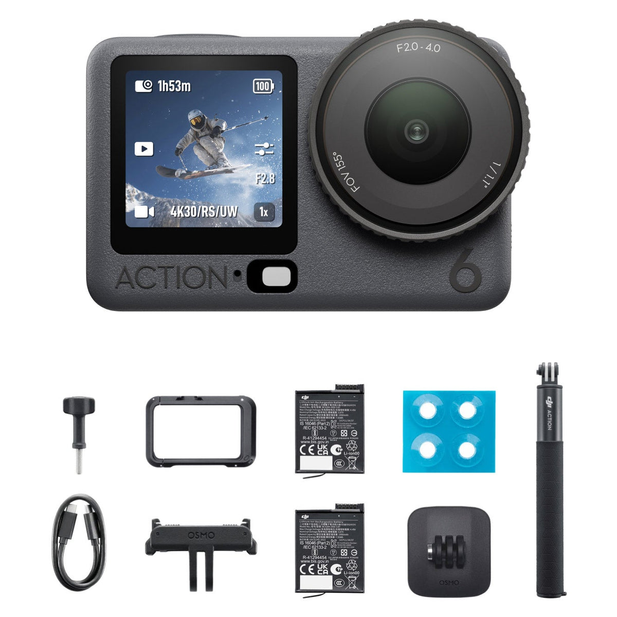 DJI Osmo Action 6 Camera Bundle