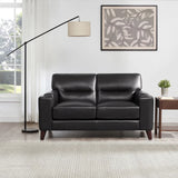 Prospera Home Sorena Top-grain Leather Sofa, Loveseat and Chair