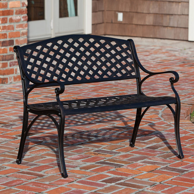 Patioflare Cast Aluminum Bench L1