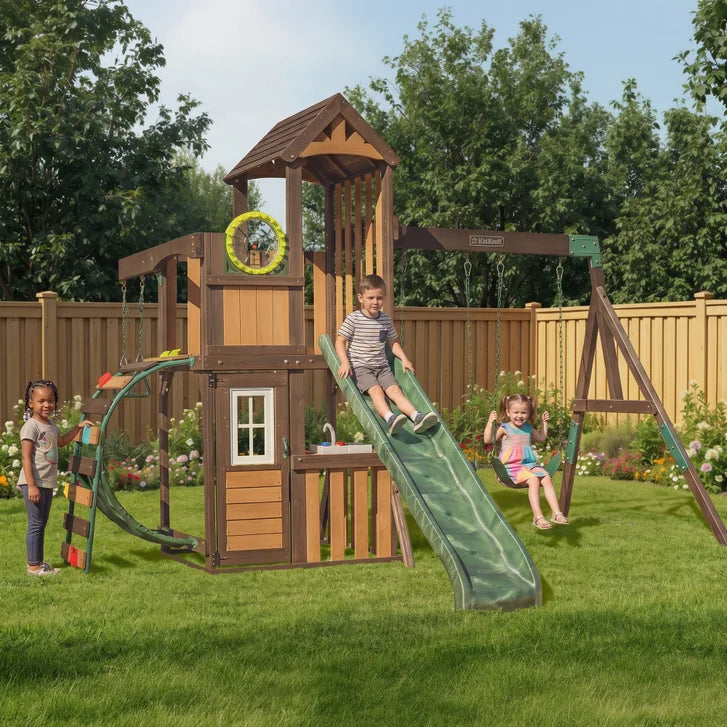 KidKraft Loop Lodge Swing Set