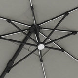 Sirio 4 m x 3 m (13 ft. x 10 ft.) Cantilever Umbrella with Solar Powered LED