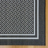 Gertmenian Naples Collection Ace Border Indoor/Outdoor Area Rug