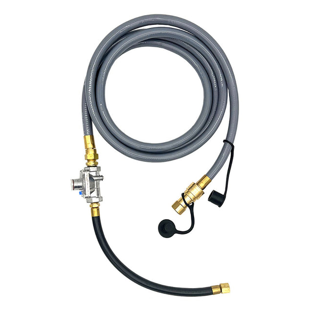 Natural Gas Hose and Regulator Connection Kit M#710-0008 B2