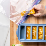 Trudeau Clever Cubes Silicone Freezer Molds with Lids, 5-pack